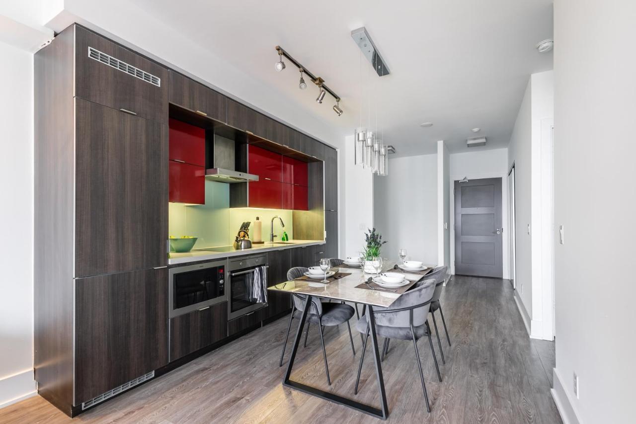 Stylish 1Br + Office Condo - Cn Tower View Toronto Exterior foto