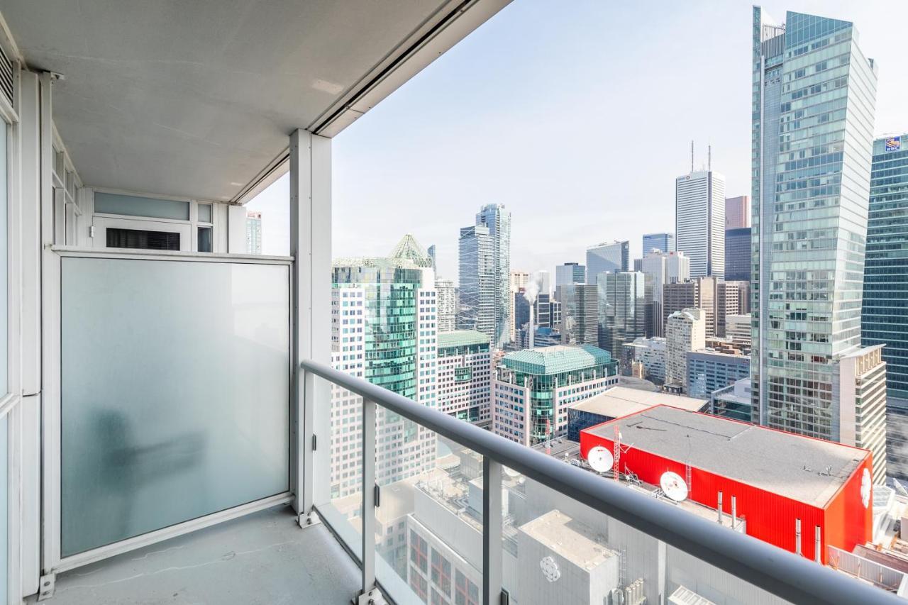Stylish 1Br + Office Condo - Cn Tower View Toronto Exterior foto