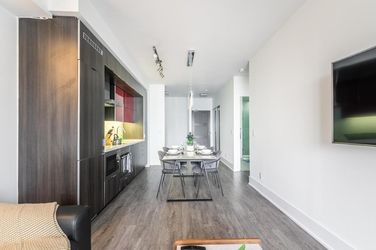 Stylish 1Br + Office Condo - Cn Tower View Toronto Exterior foto