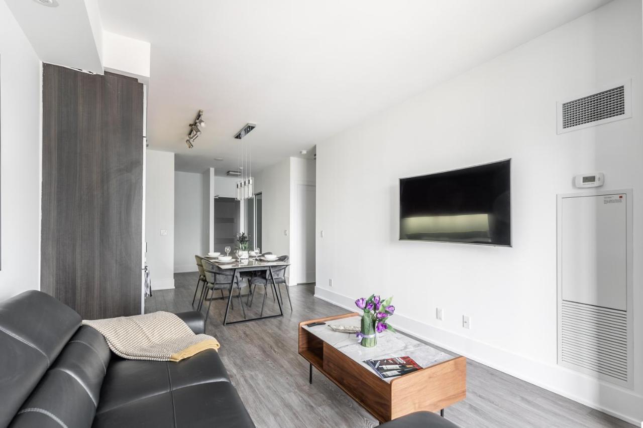 Stylish 1Br + Office Condo - Cn Tower View Toronto Exterior foto