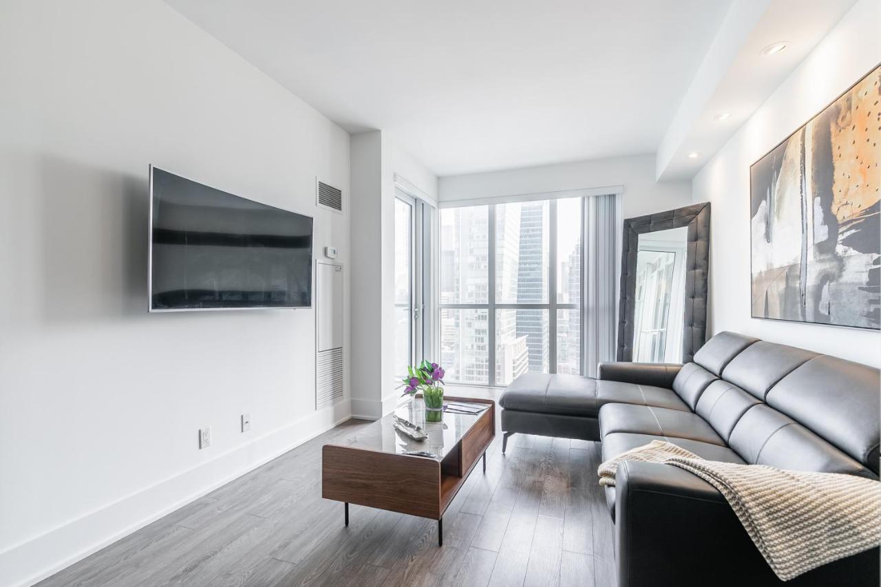 Stylish 1Br + Office Condo - Cn Tower View Toronto Exterior foto