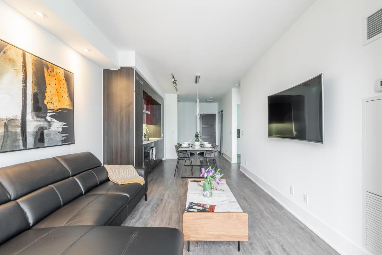 Stylish 1Br + Office Condo - Cn Tower View Toronto Exterior foto